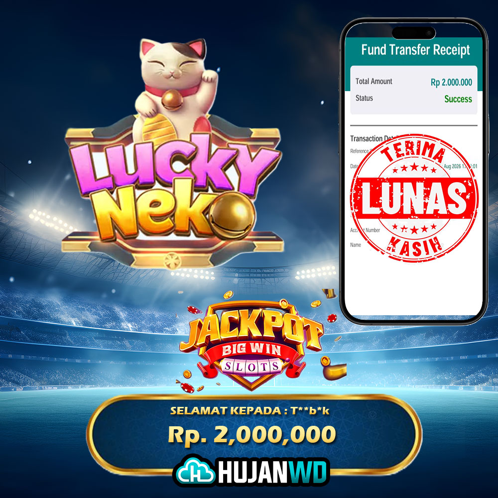 20 Aug 2026, 17:13:09 WIB, HUJANWD LUNAS PENARIKAN Rp. 2,000,000