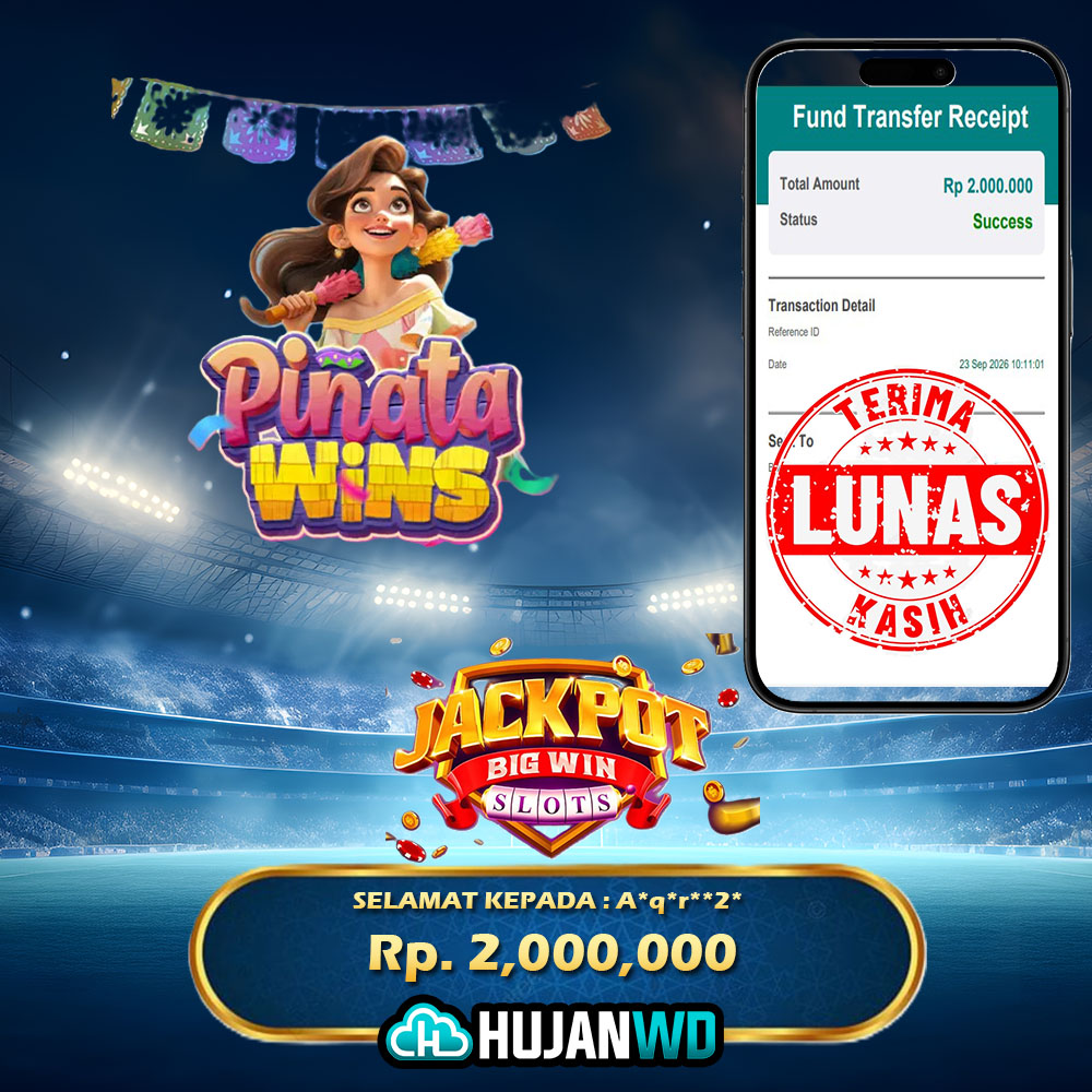 23 Sep 2026, 12:14:21 WIB, HUJANWD LUNAS PENARIKAN Rp. 2,000,000